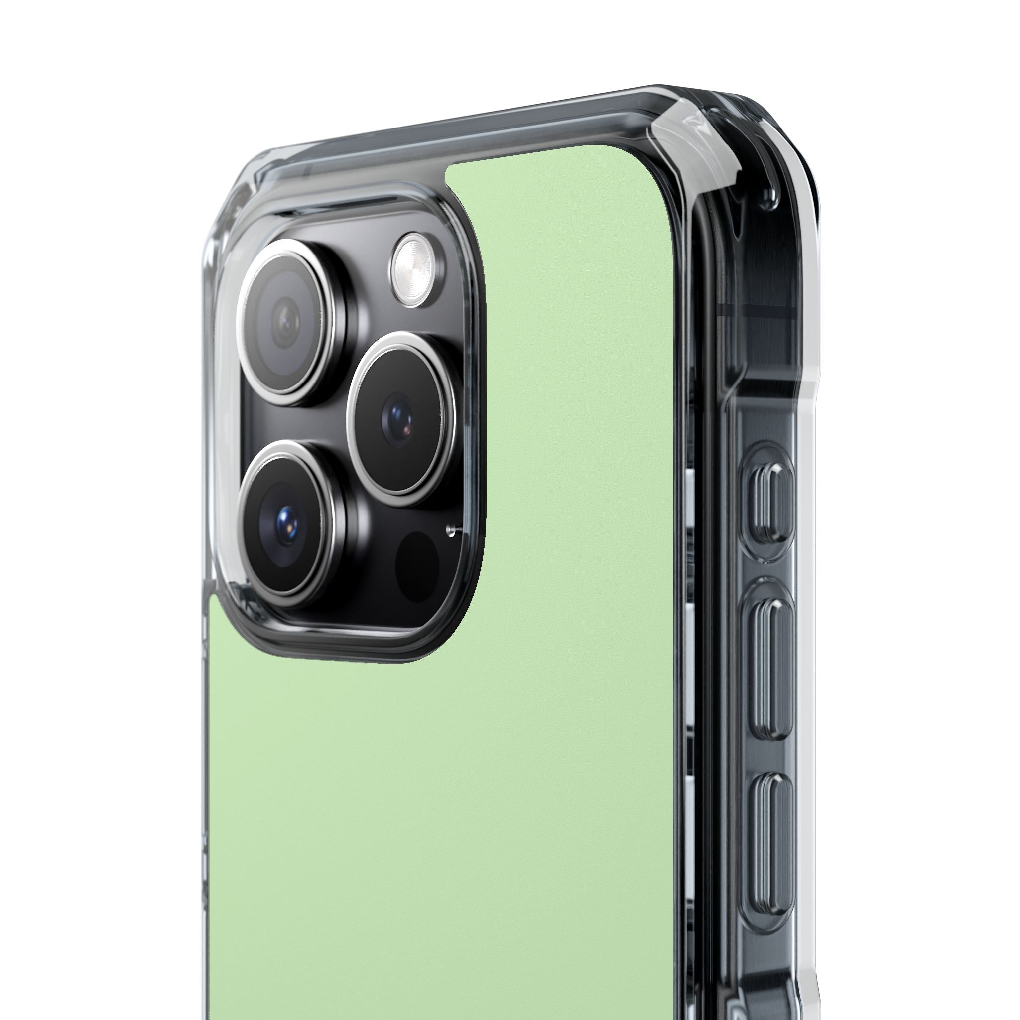 Tea Green - Clear Impact Case for iPhone