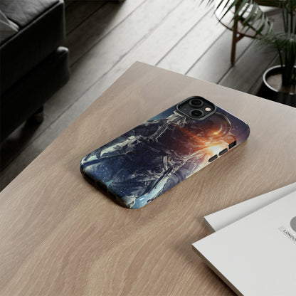 Astronaut in space - Protective Phone Case