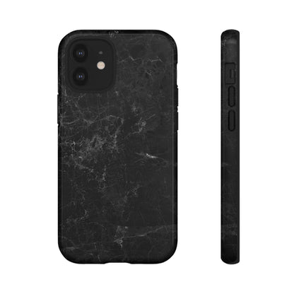 Black Marble - Protective Phone Case