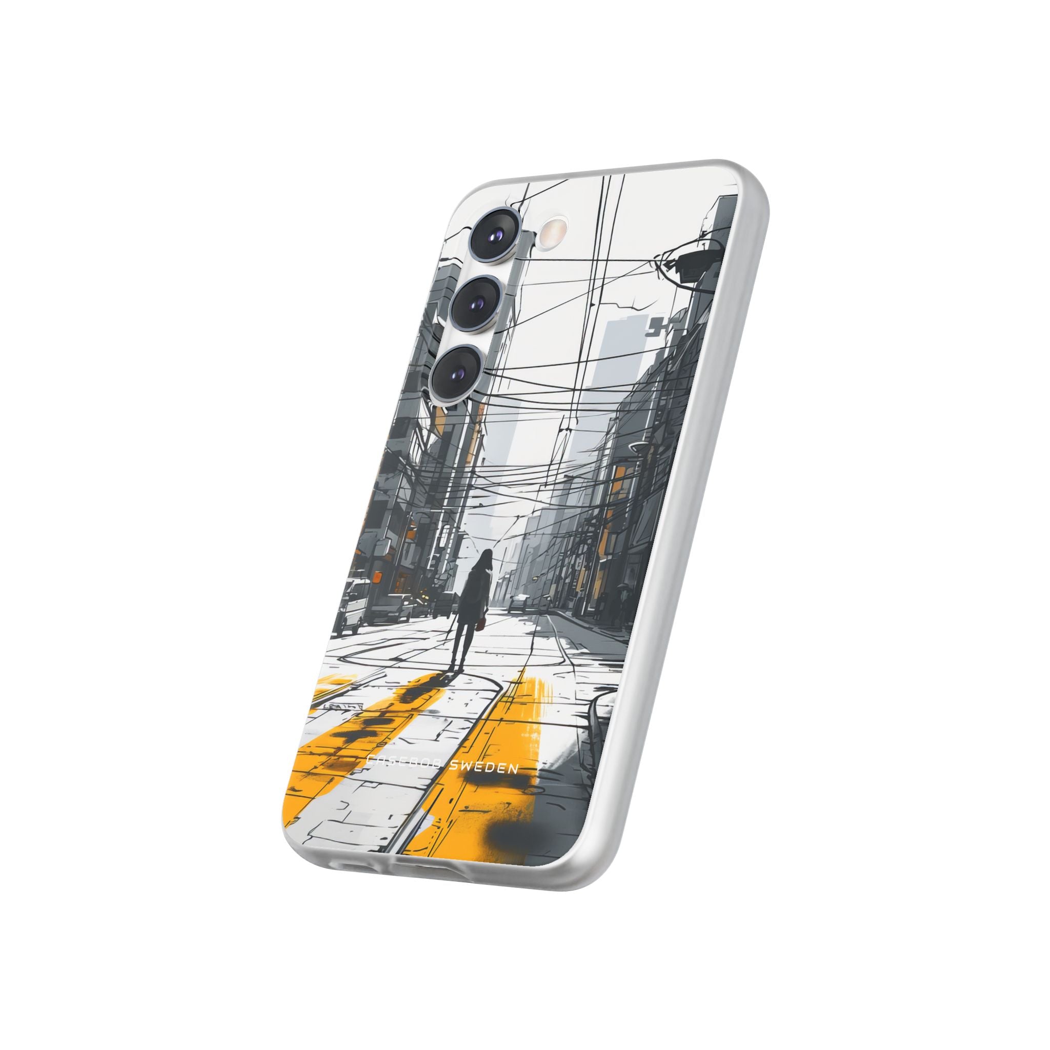 Urban Noir Streetscape Samsung S23 - Flexi Phone Case