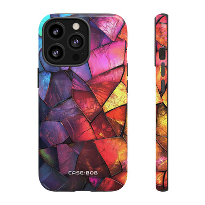 Cracked Prism iPhone 13 Pro Case - Tough