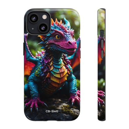 Friendly Dragon Smiles - iPhone Case