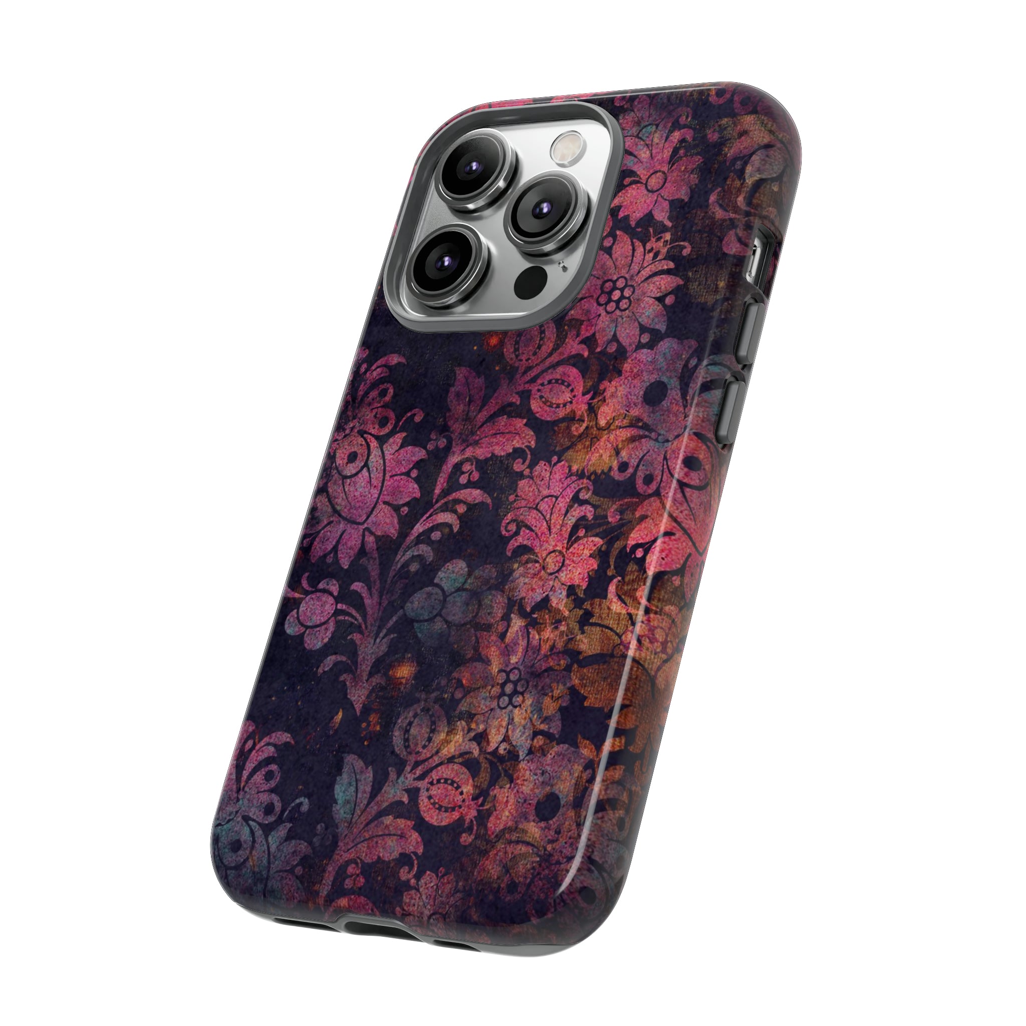 Grungepa Gothic Flower - Protective Phone Case