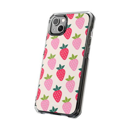 Vibrant Strawberry Rhythm iPhone Case - Impact