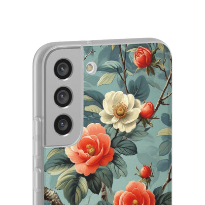 Coral Bloom Samsung S22 Plus Case - Soft