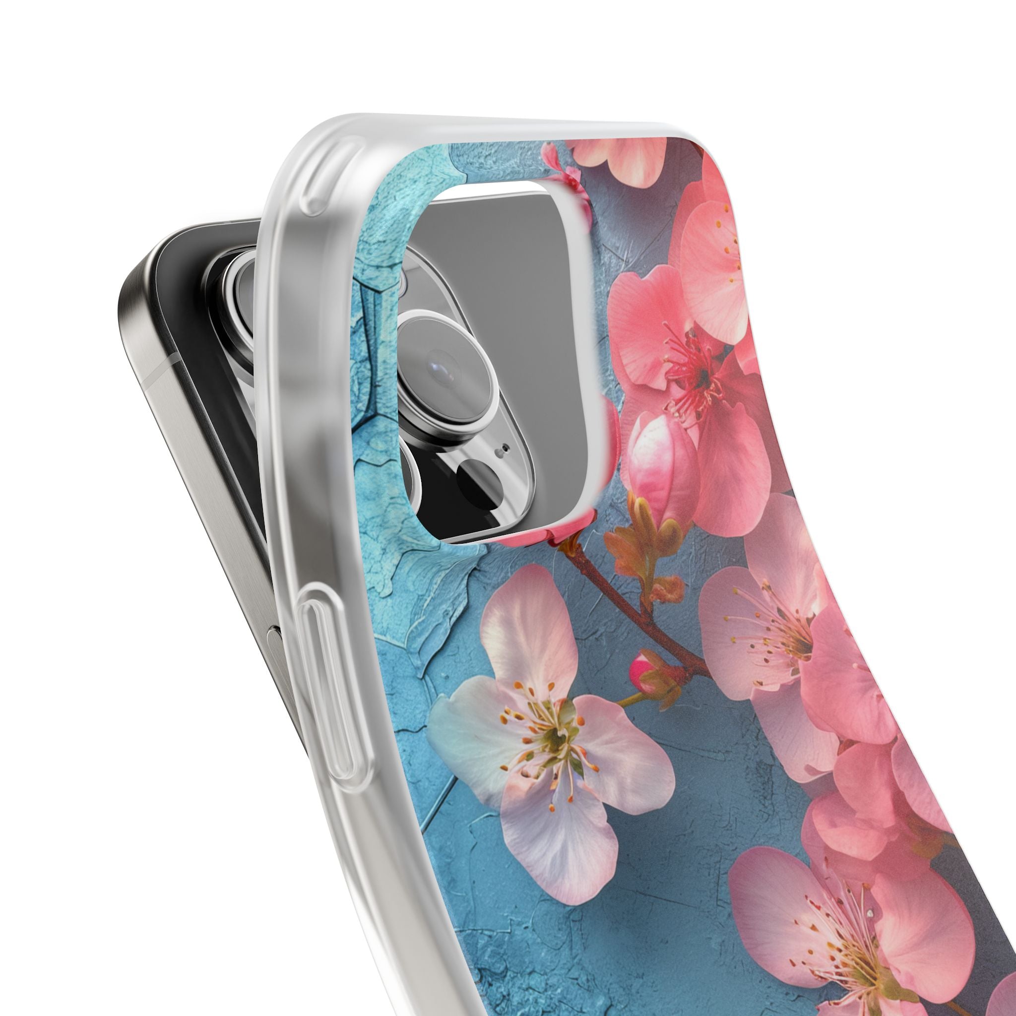 Blossom Serenity Case - Flexi iPhone 16 Phone Case