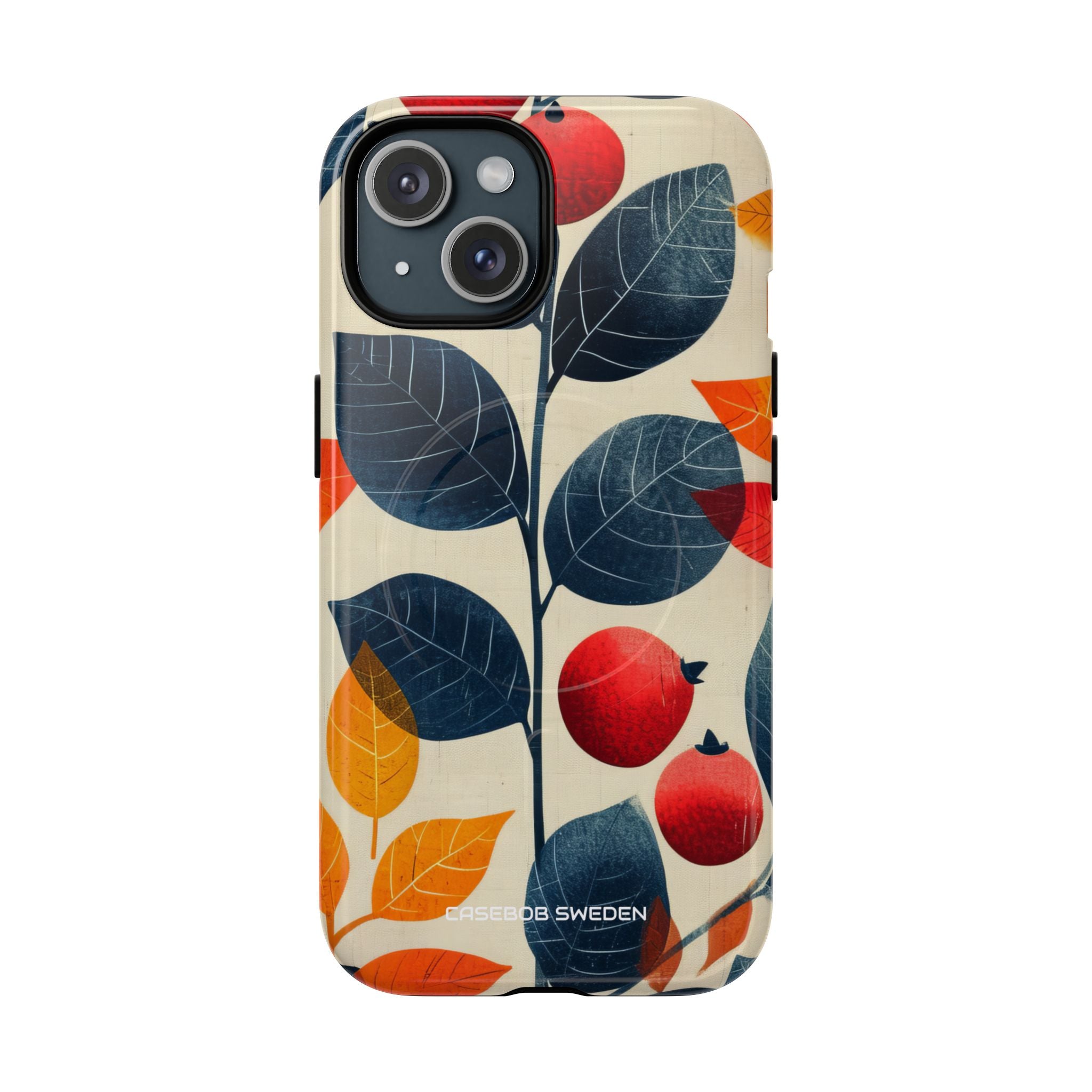 Autumn Nature Pattern - Tough+ iPhone 15 Phone Case