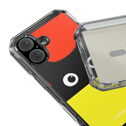 Peekaboo Cat Crimson iPhone 15 Case - Impact