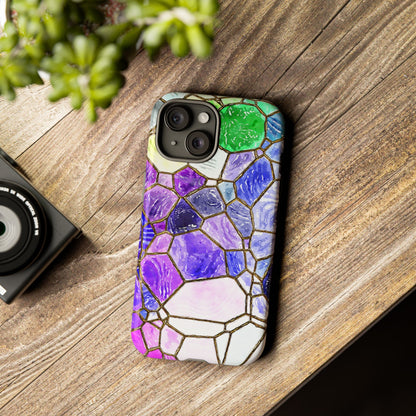Colorful Glass Mosaic - iPhone Case