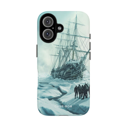 Icebound Ship iPhone 16 Case - Tough