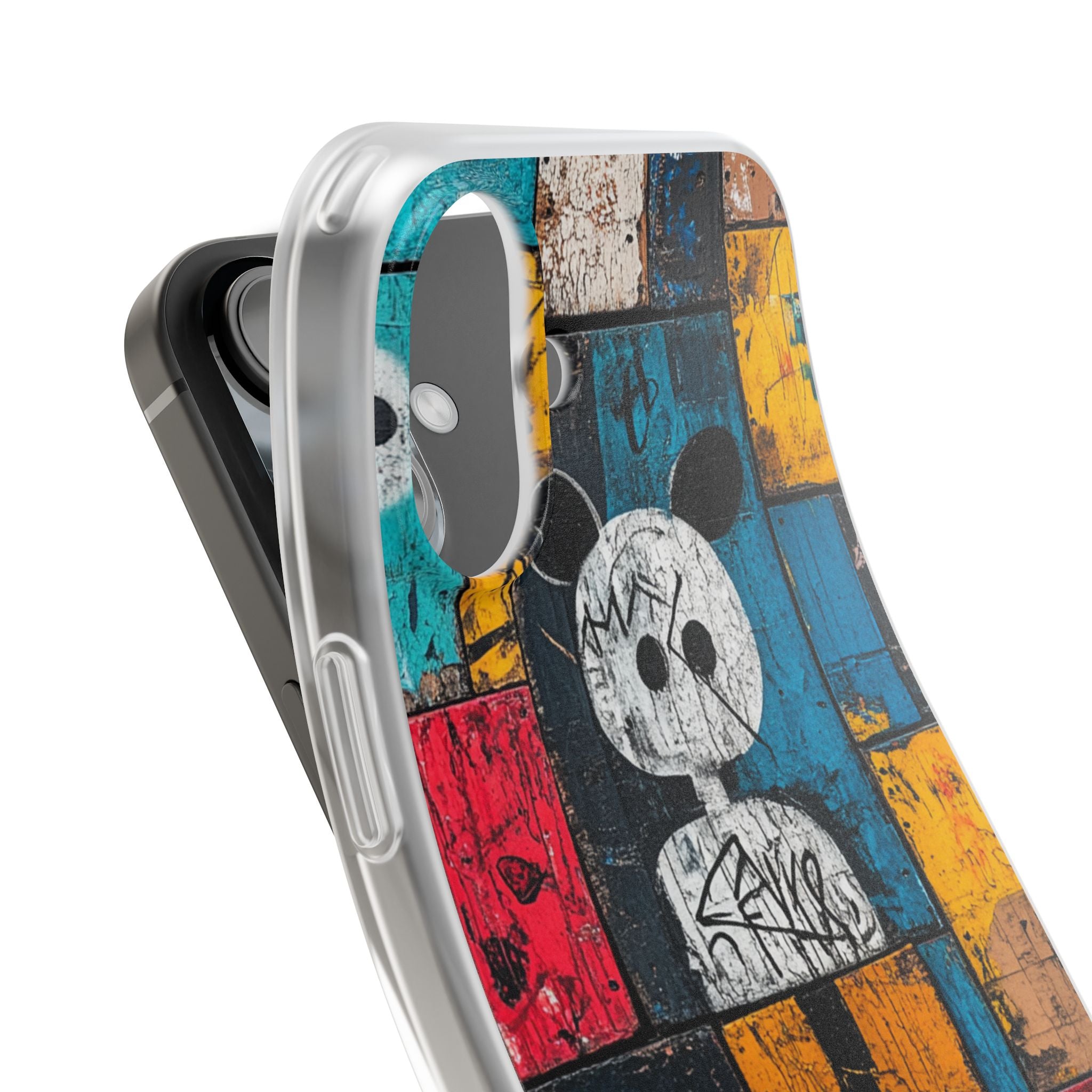 Mickey Mosaic iPhone 16 Plus Case - Soft