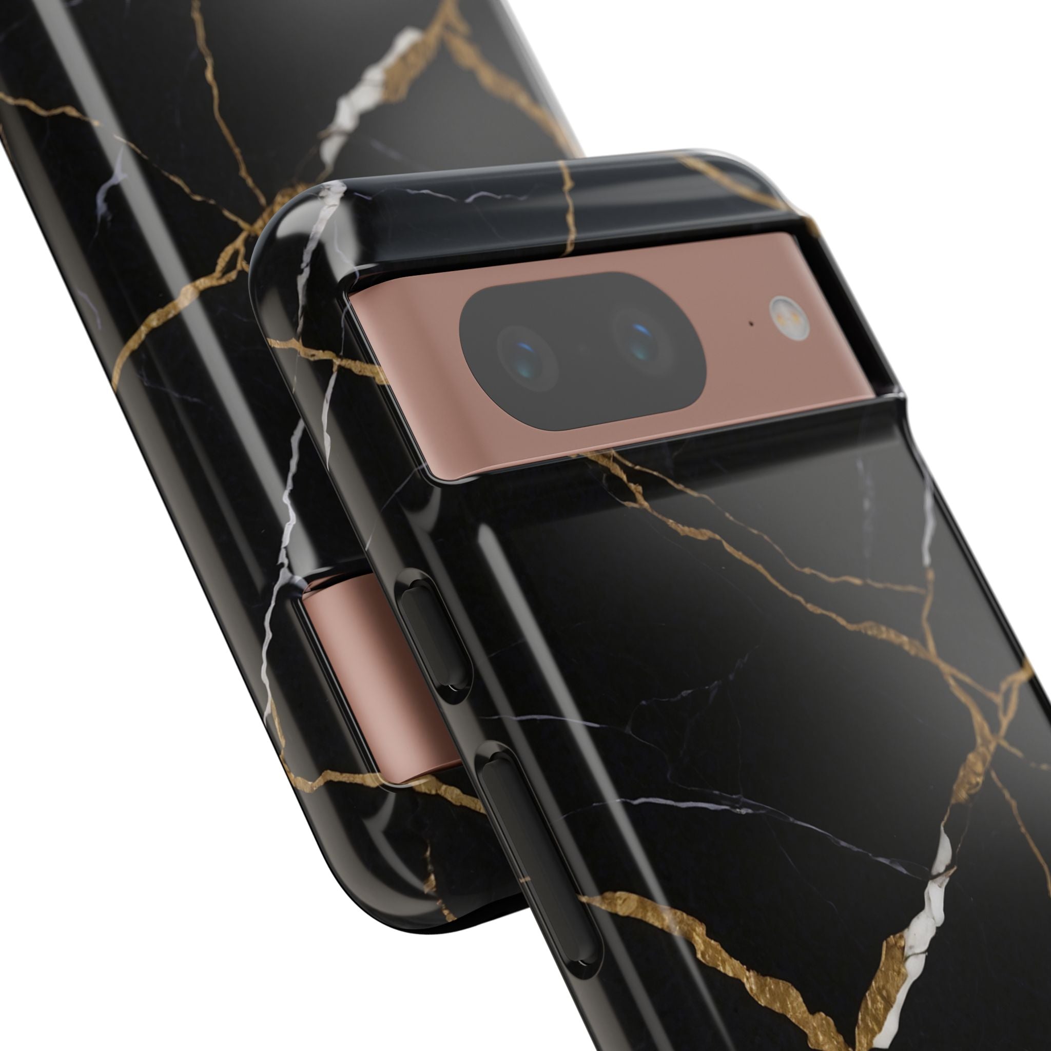 Golden Veins Emerge - Google Pixel Case