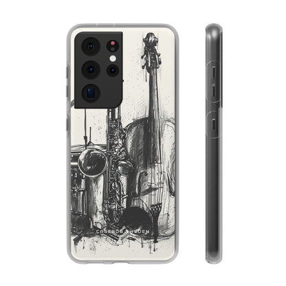 Jazz Instrument Line Symphony Samsung S21 - Flexi Phone Case