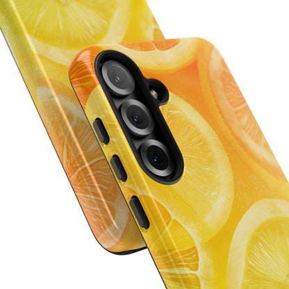 Citrus Splash Burst Samsung S25 - Robust