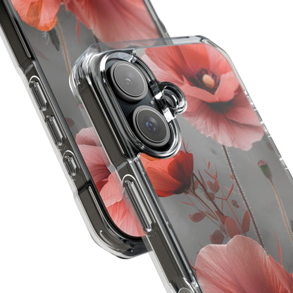 Ethereal Floral Elegance iPhone 16 - Clear Impact Phone Case