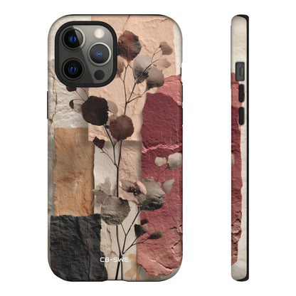 Dried Leaves Gather - iPhone Case