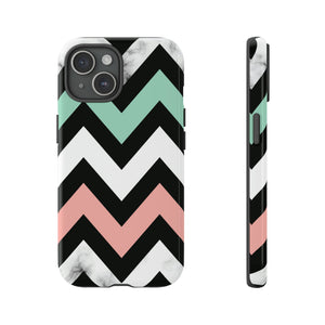 Chevron Shapes - Protective Phone Case