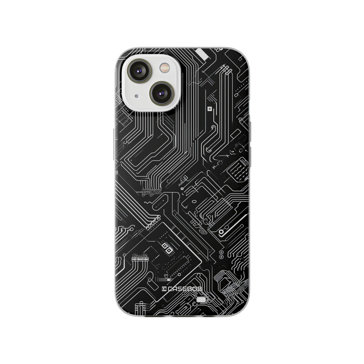 Cyber ​​Circuitry Art | Flexible Handyhülle für iPhone