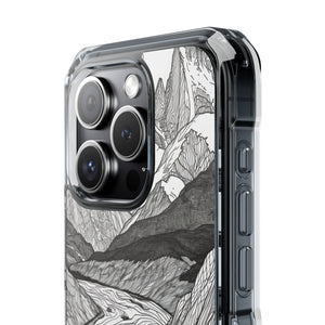 Mountain Tranquility - Phone Case for iPhone (Clear Impact - Magnetic)