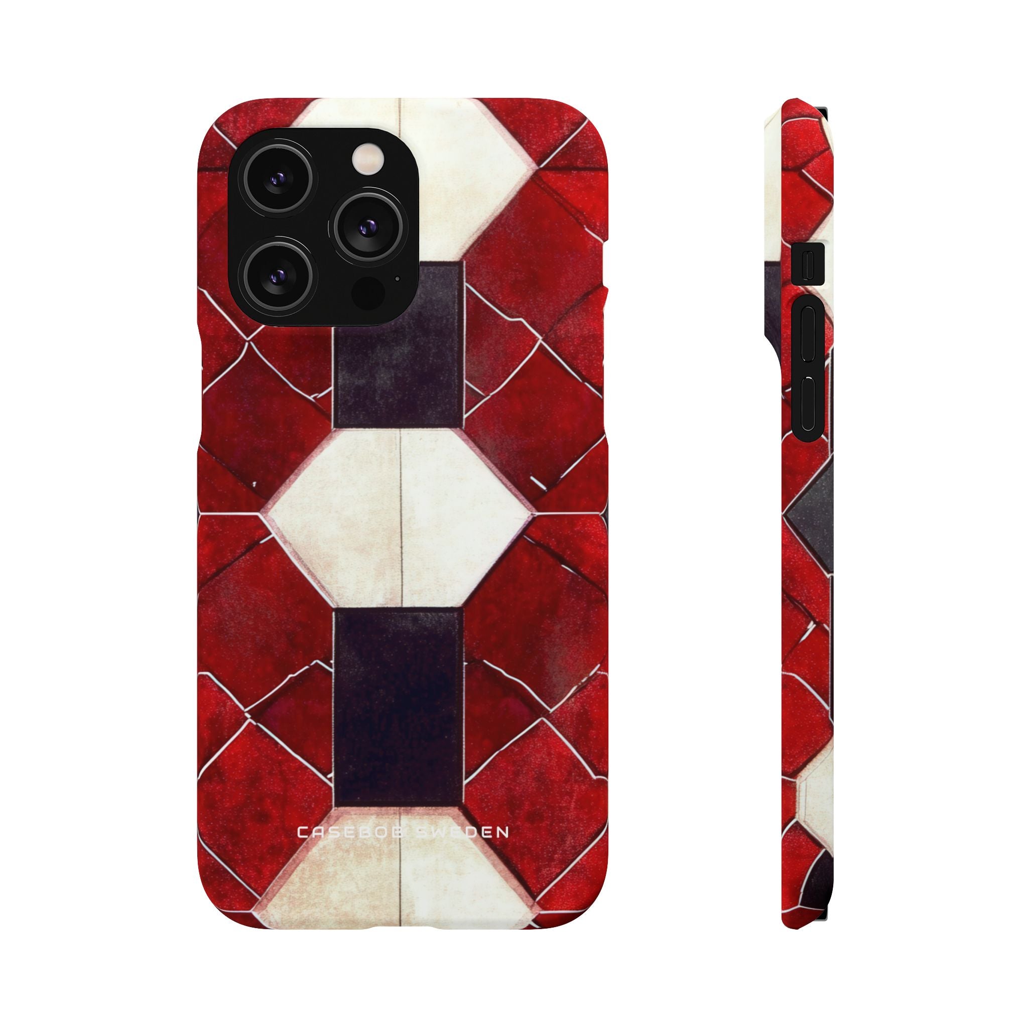 Gothic Hexagon Symmetry iPhone 14 - Slim Phone Case