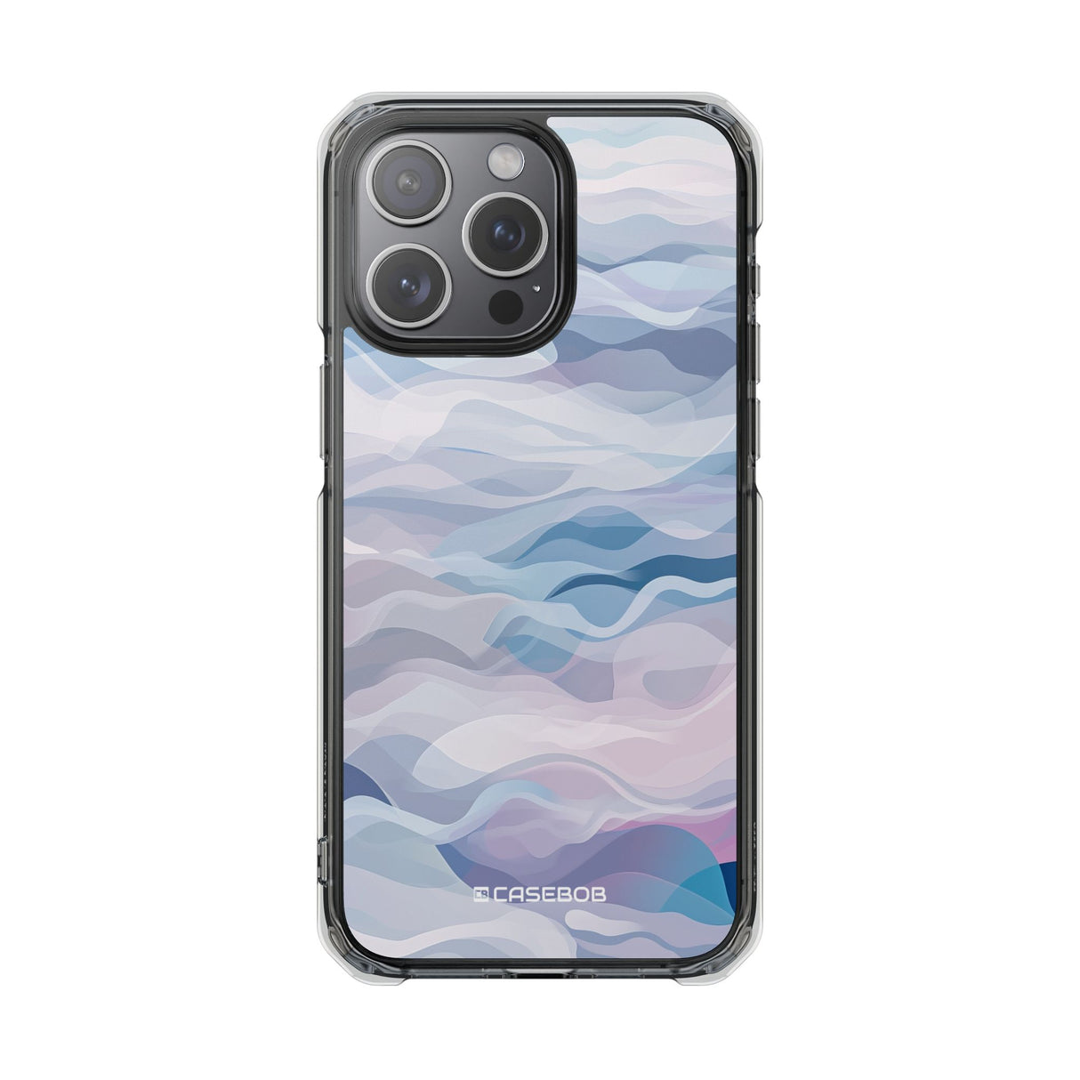 Pantone Serenity  | Phone Case for iPhone (Clear Impact Case - Magnetic)