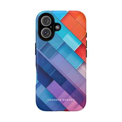 Vibrant GeoFlow iPhone 16  Tough+ Phone Case