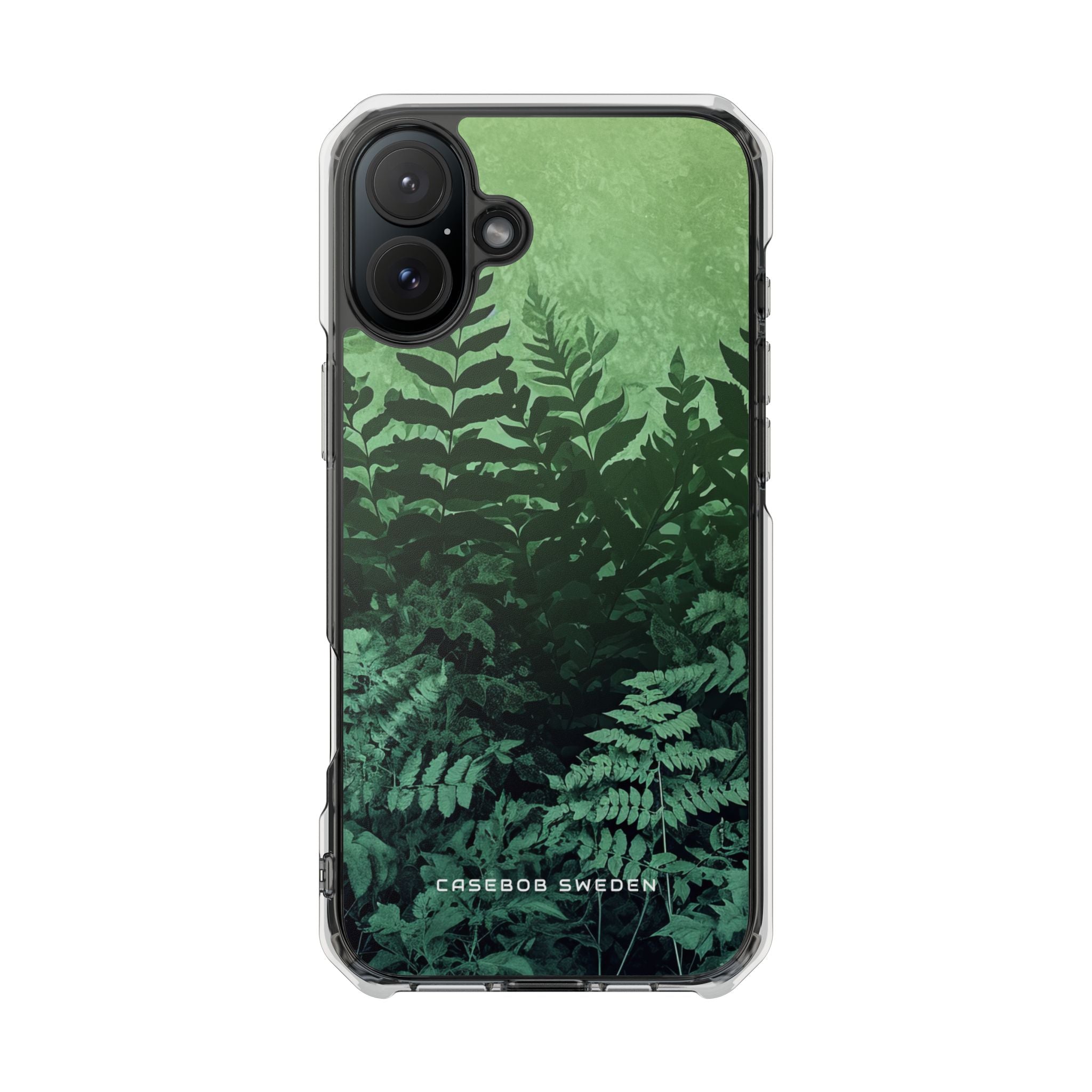 Gradient Fernscape Lush iPhone 16 - Clear Impact Phone Case