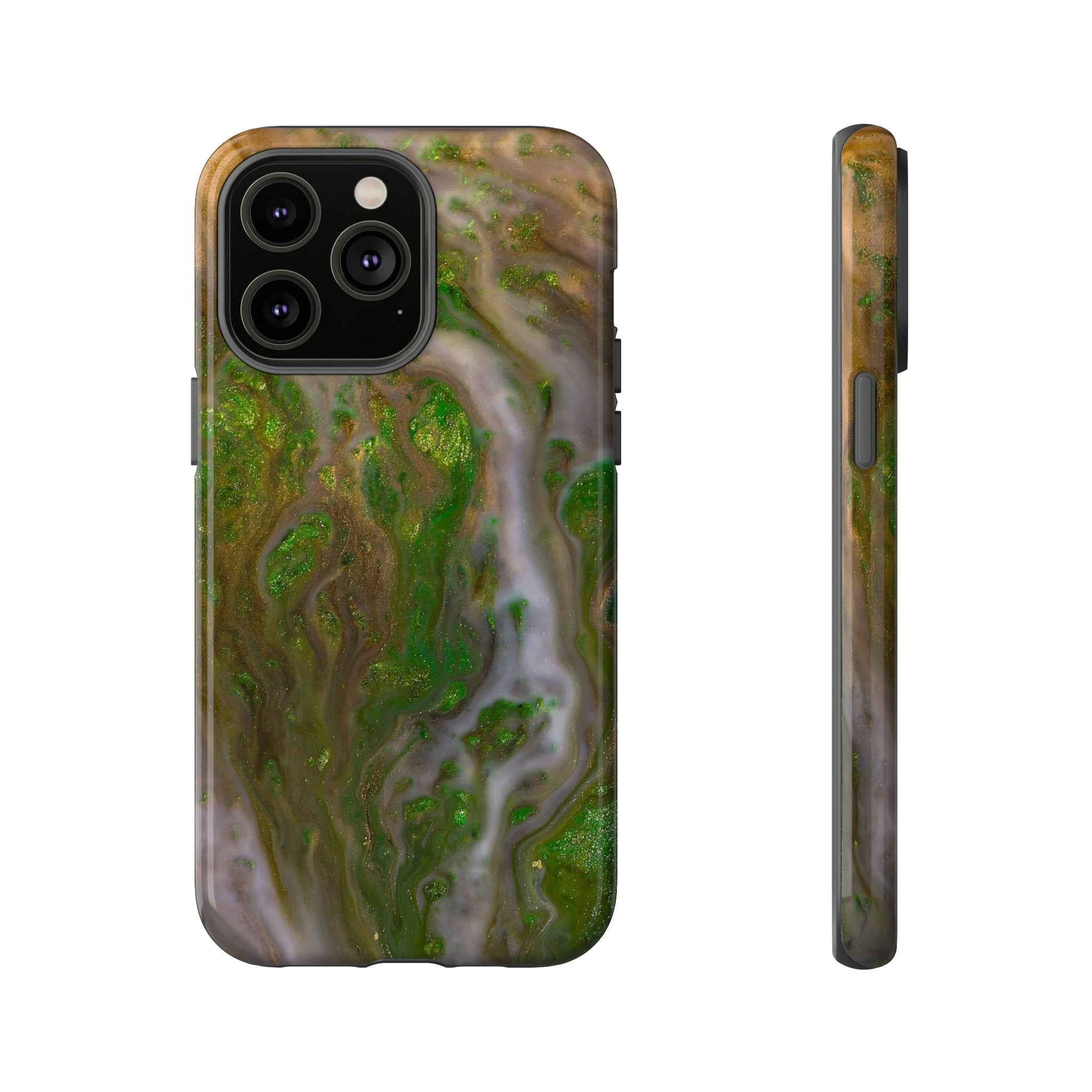 Smaragd Ink Art - Protective Phone Case