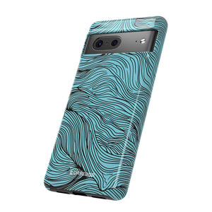 Wavy Serenity | Protective Phone Case for Google Pixel