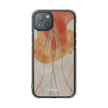 Hands Embrace Light iPhone Case - Impact