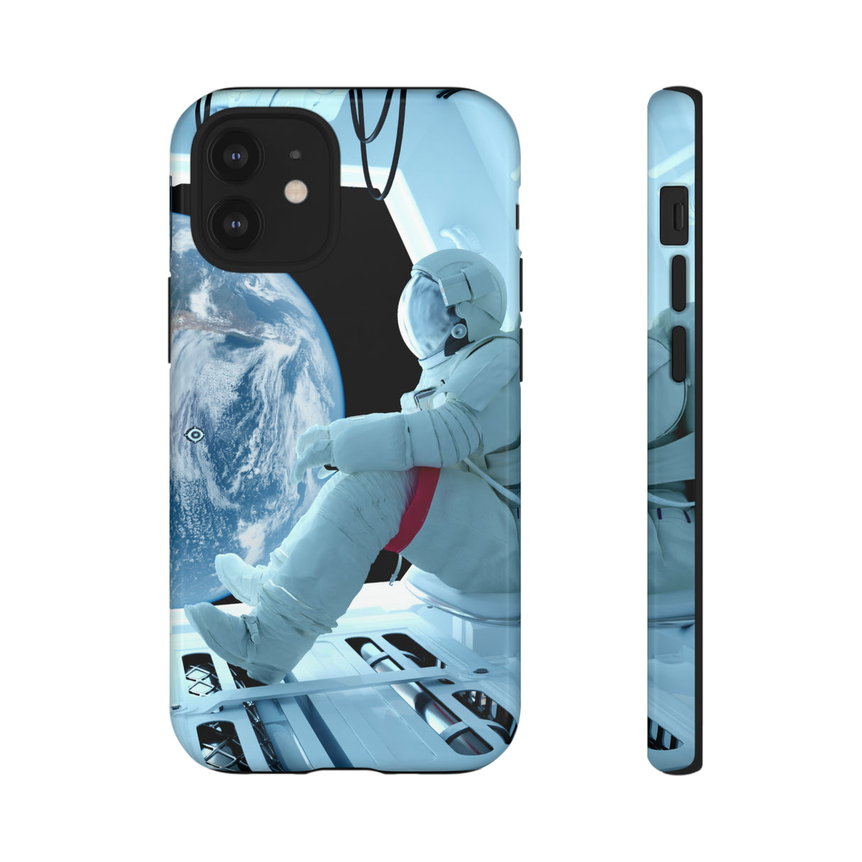 Astronaut inside Shuttle - Protective Phone Case