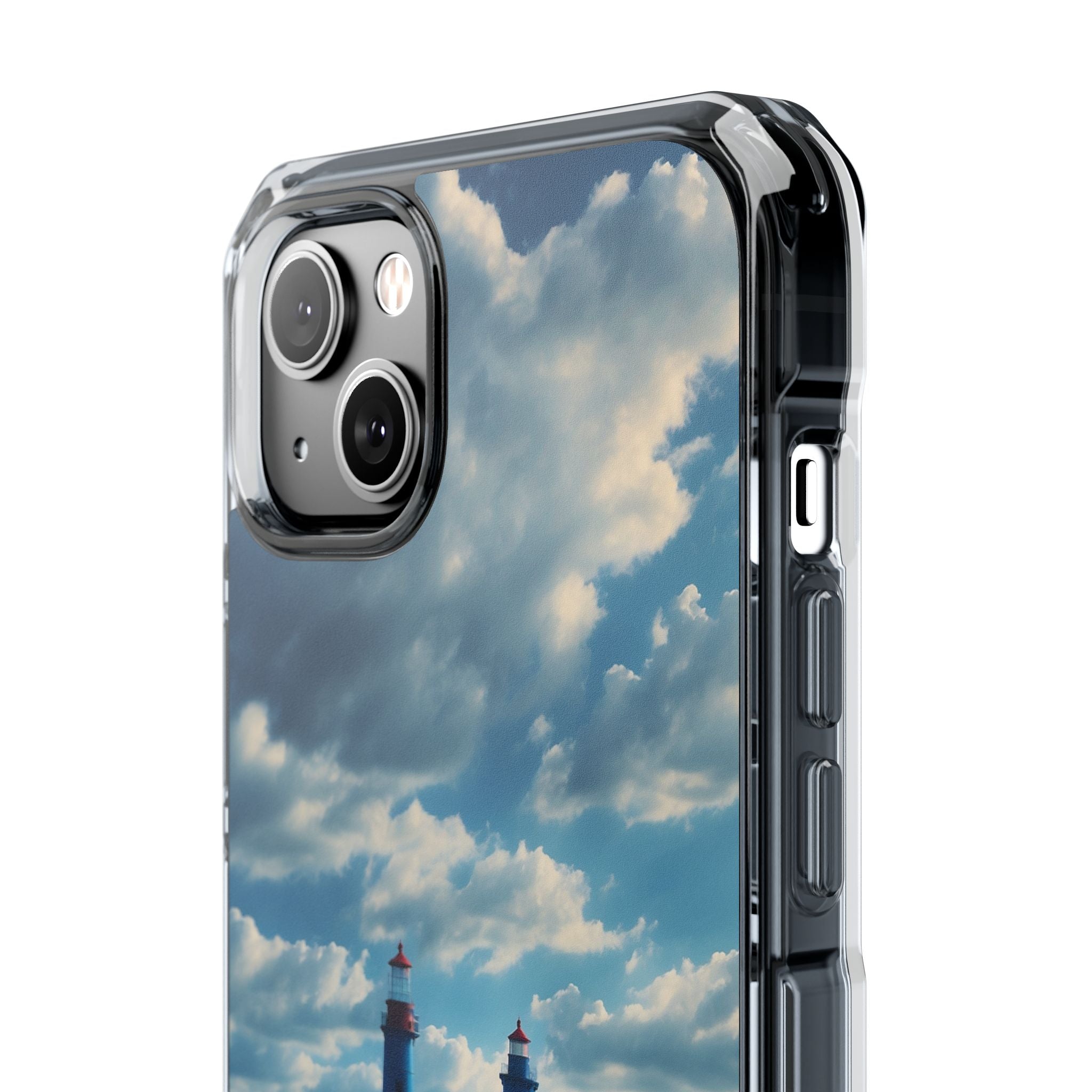 Lighthouse Guards Waves iPhone Case - Impact