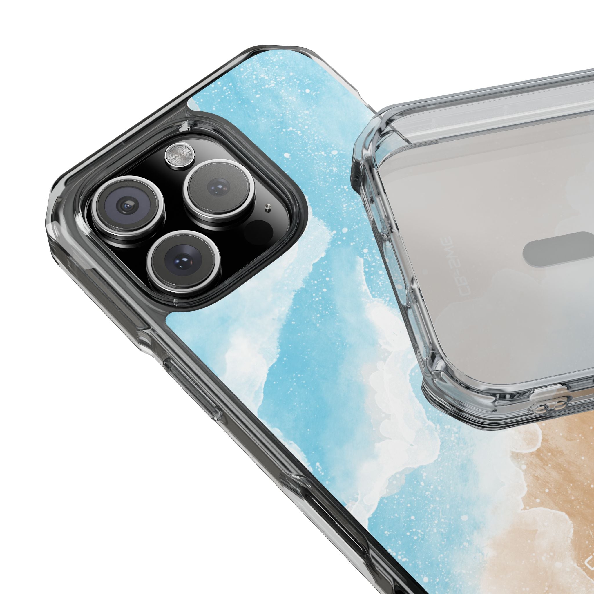 Serene Coastal Whispers iPhone Case - Impact
