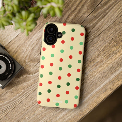 Colorful Dots Dance - iPhone Case