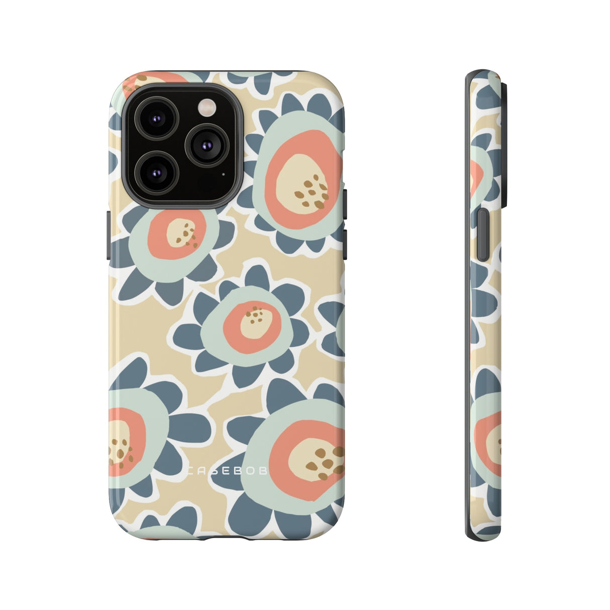 Pastel Happy Flower Phone Case - Protective - Protective Phone Case