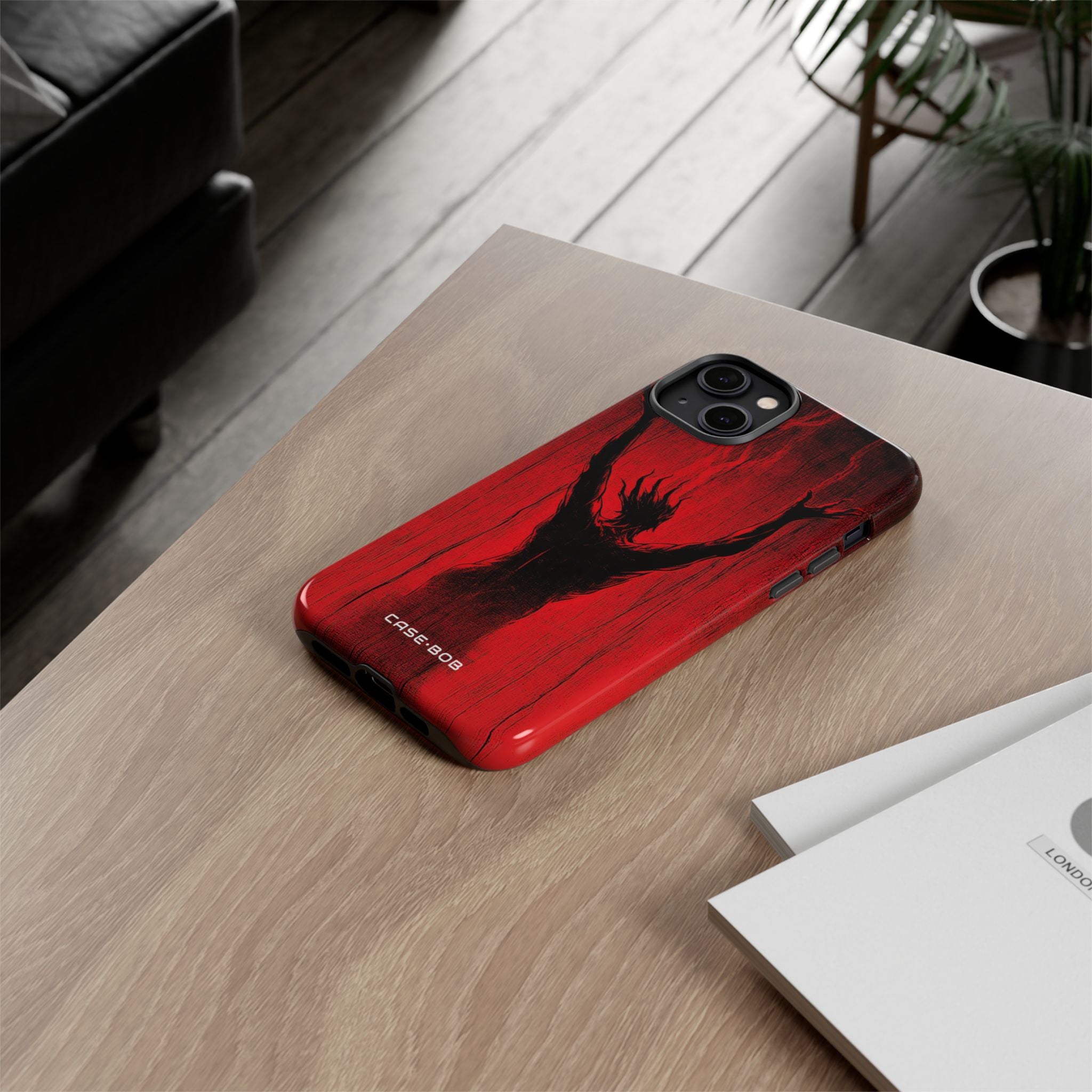 Crimson Uprising iPhone 14 Plus Case - Tough