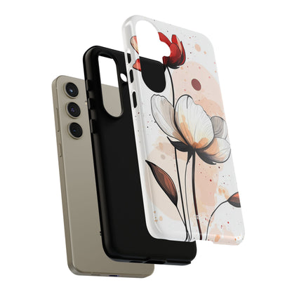 Vibrant Floral Elegance - Samsung Case