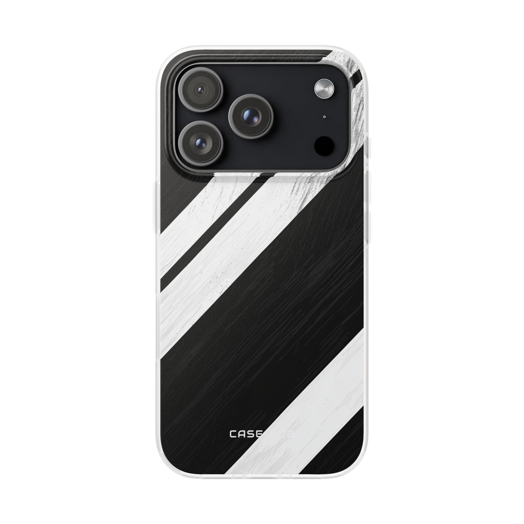 Distressed Stripe Motion iPhone 17 Pro Case - Soft
