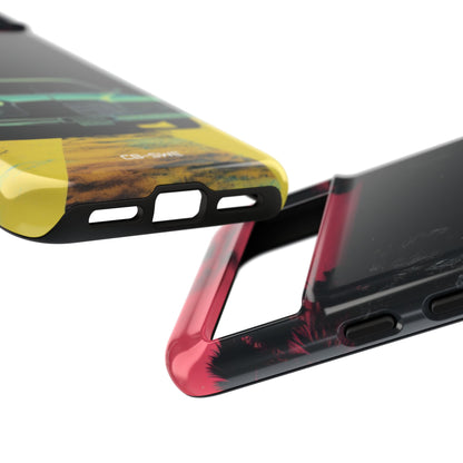Retro Futuristic Nightscape - Google Pixel Case