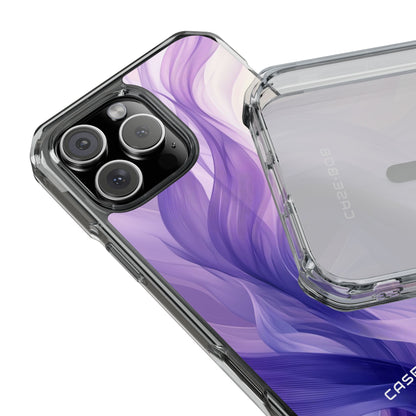 Purple Ribbon Waves iPhone 16 Pro Max Case - Impact