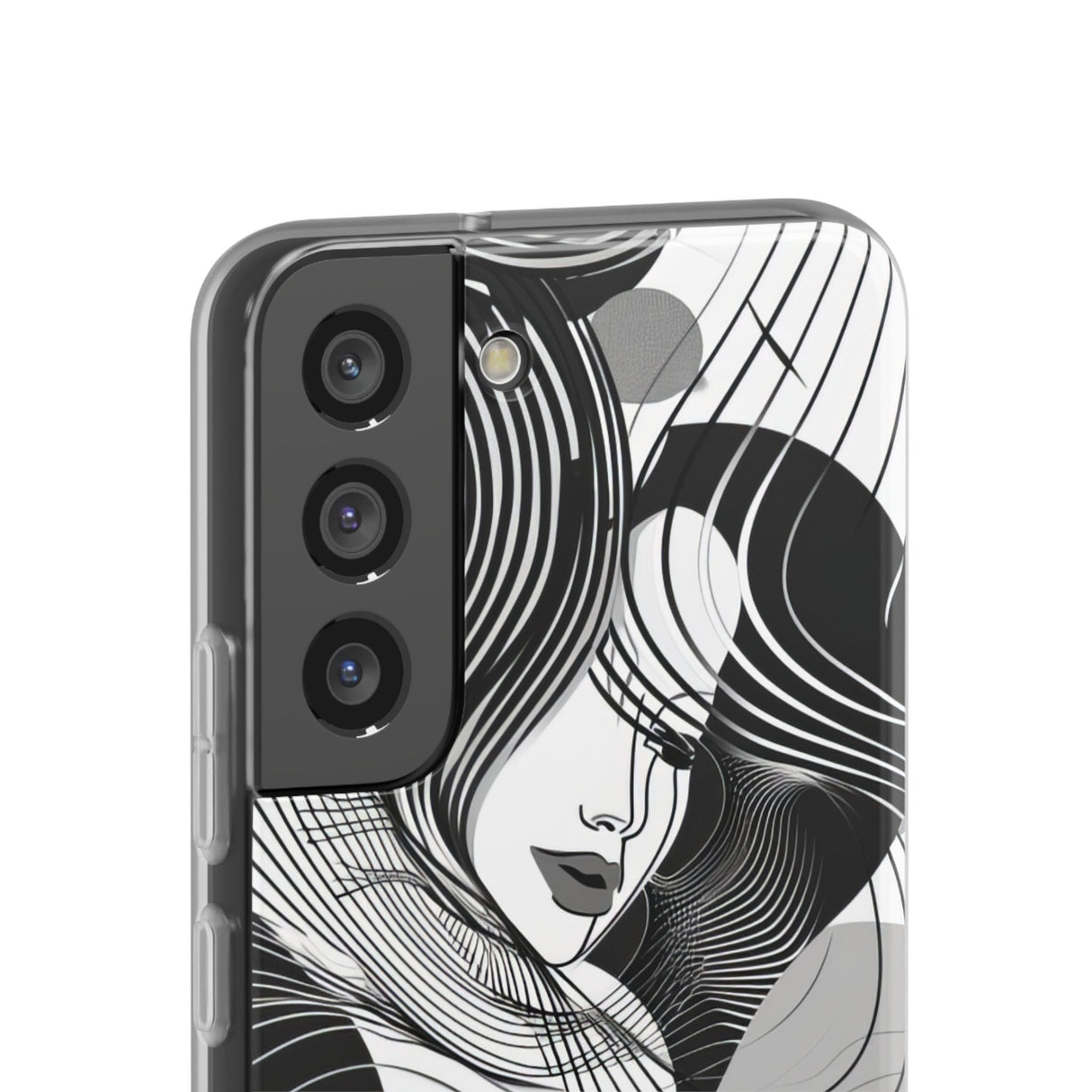 Fluid Noir Rhythm | Flexible Handyhülle für Samsung Galaxy