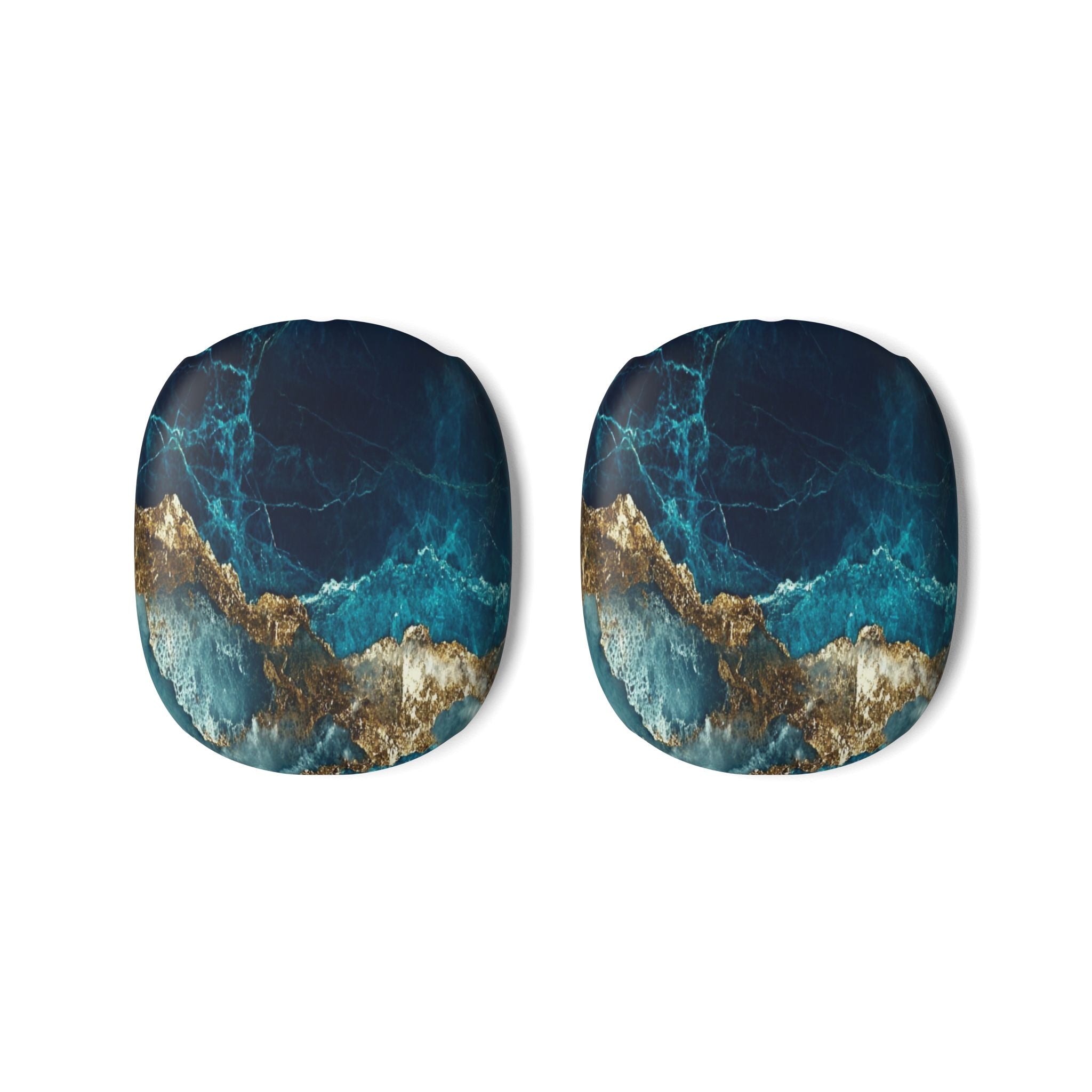 Golden Fracture Teal - AirPod Max Case