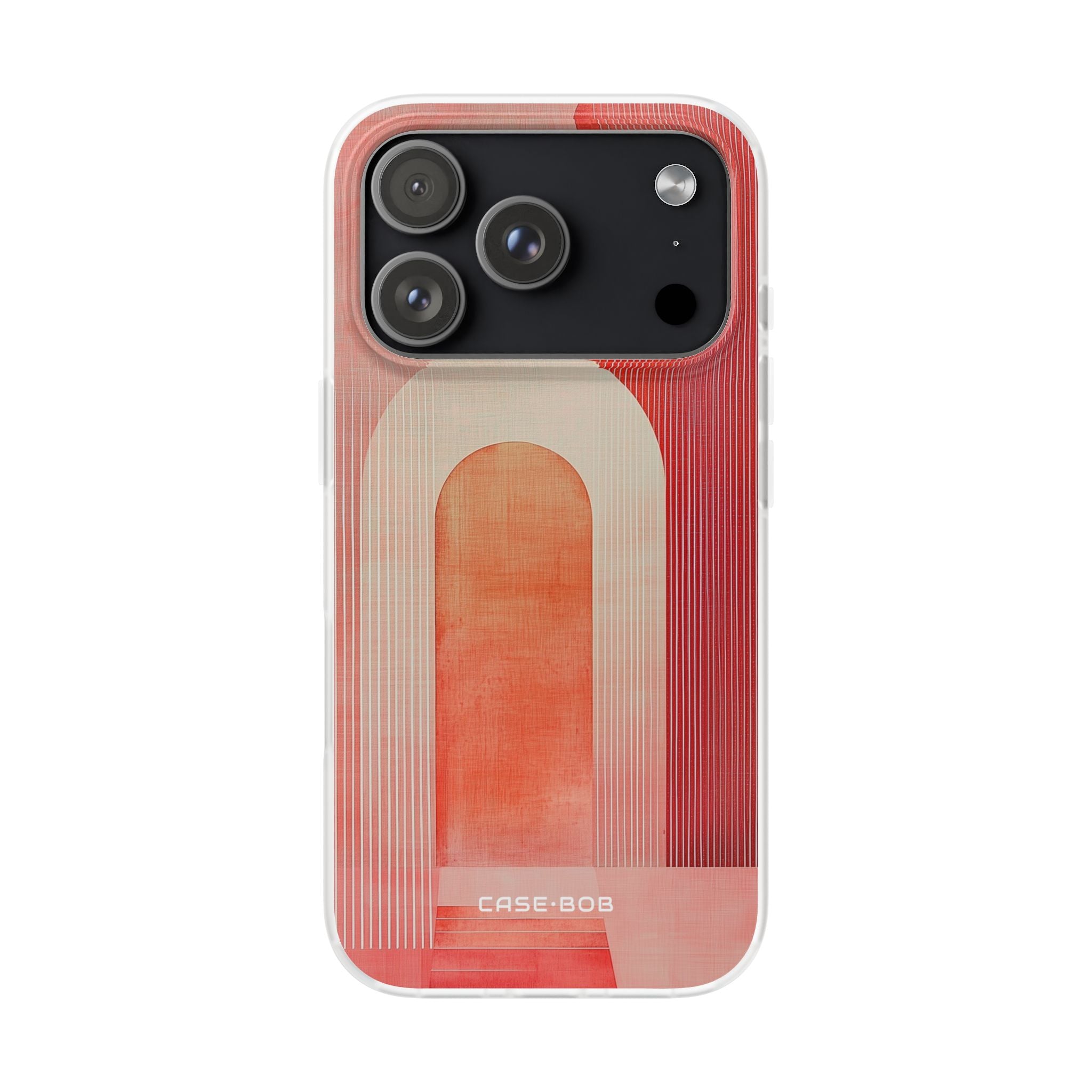 Crimson Arches iPhone 17 Pro Case - Soft
