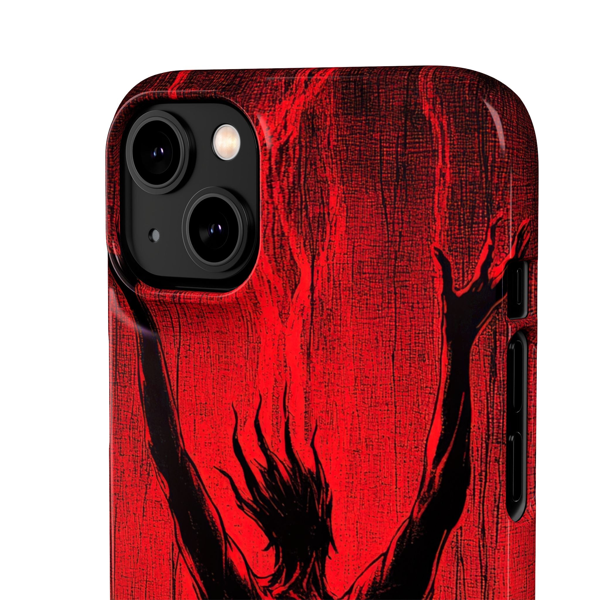 Crimson Despair iPhone 14 - Slim Phone Case