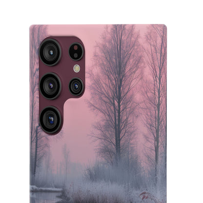 Pink Serenity Case - Slim Samsung S22 Phone Case