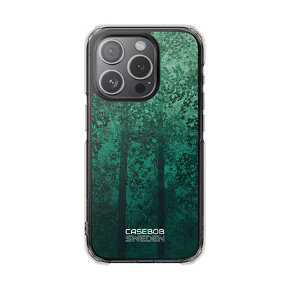 Verdant Forest Canopy iPhone 15 - Impact Clear+