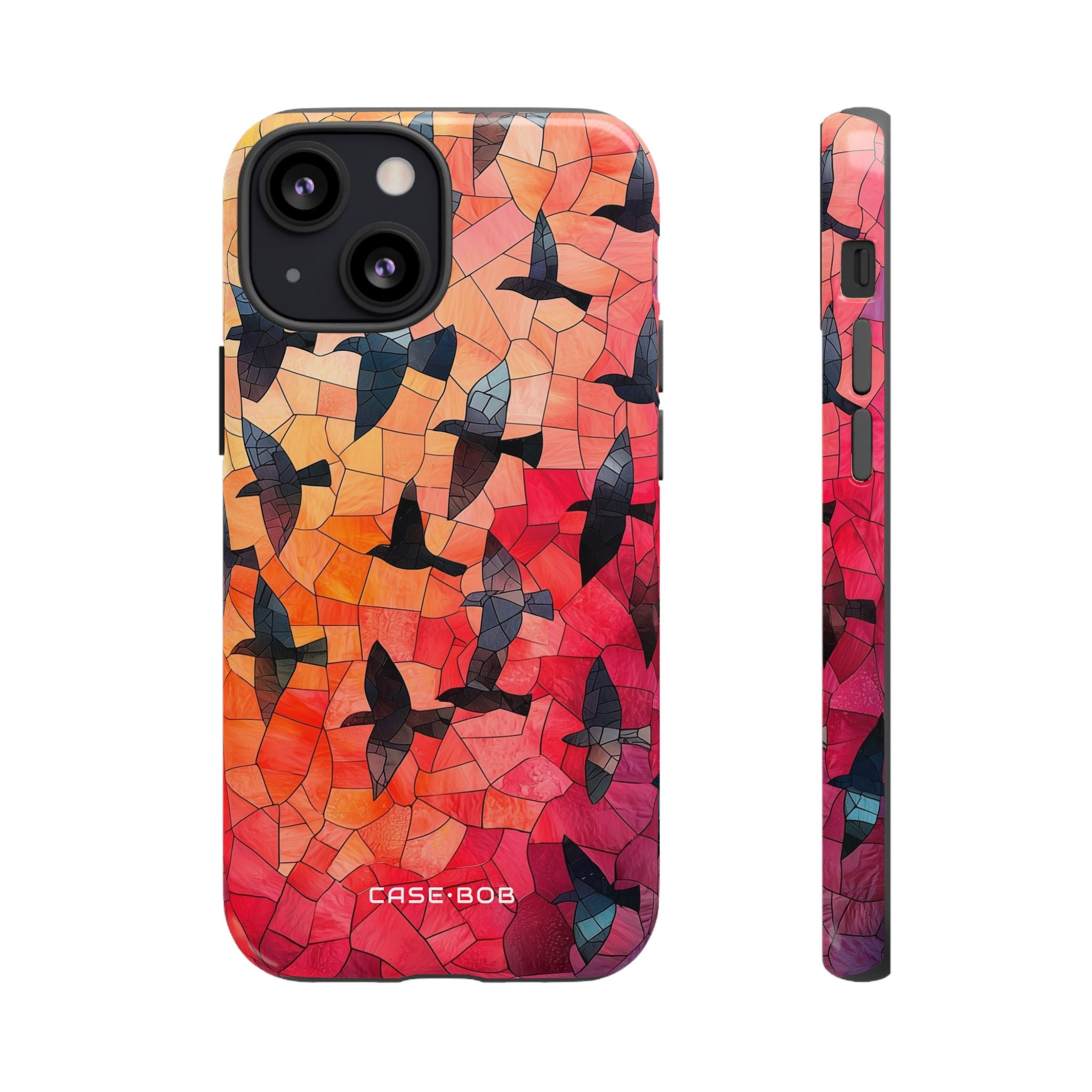 Blackbird Glow iPhone 13 Mini Case - Tough