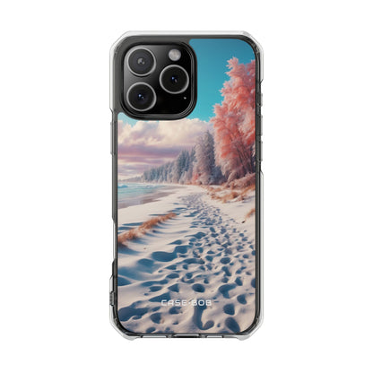 Snowy Footprints iPhone 16 Pro Max Case - Impact