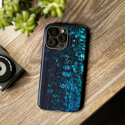 Digital Flow: Abstract Gradient - Protective Phone Case