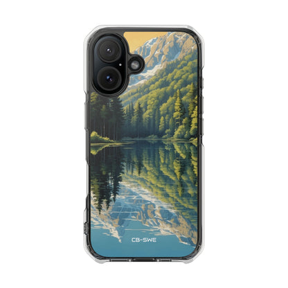Mountain Peaks Reflect iPhone Case - Impact